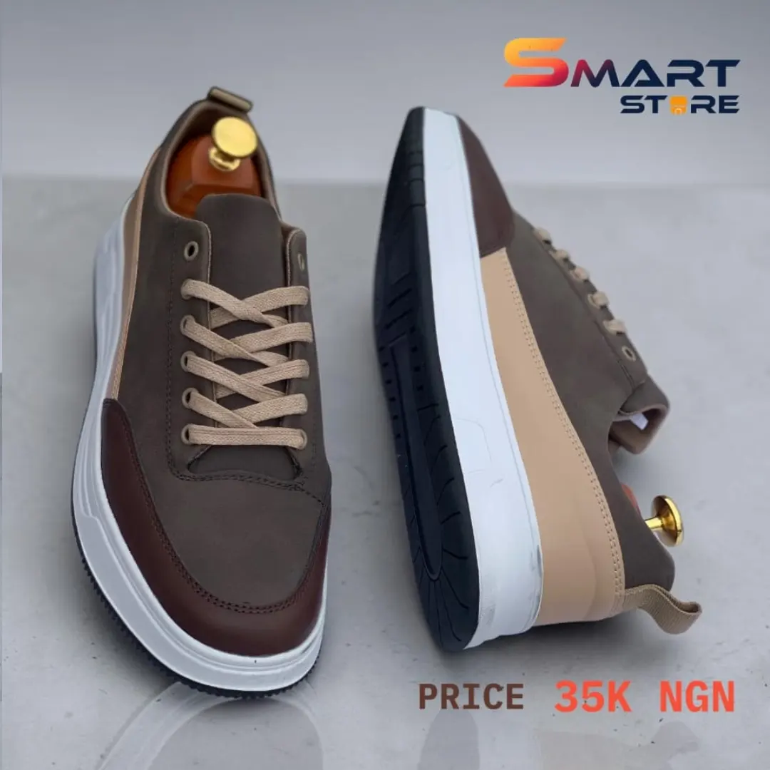 Smart Store Fashion Men Lace Up Sneakers