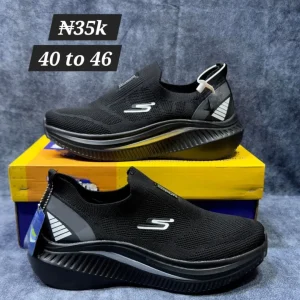 Smart Store Laceless Slip-on Knit Sneakers