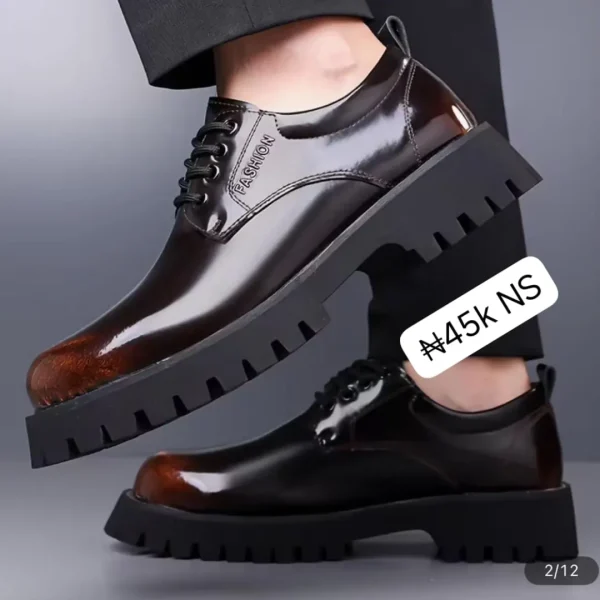 Smart Store Thick-Soled Corporate Mens Shoes