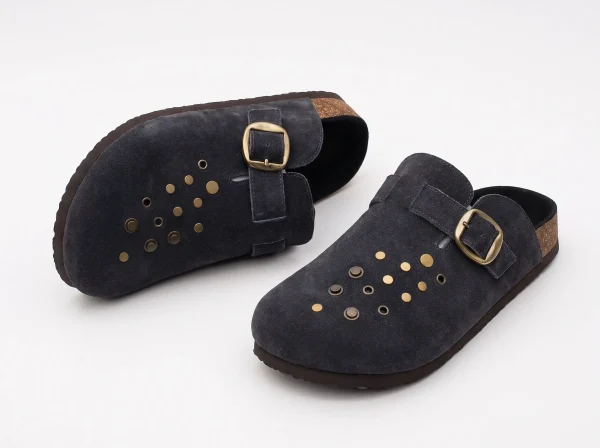 Smart Store Elegant Suede Shoes Mules for Men