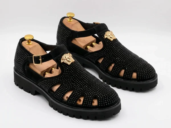 Smart Store Mens Studded Sandals