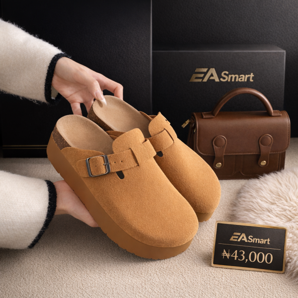 Smart Store Women's Classic Half Shoes – Comfortable Everyday Slip-On Mules for Women